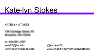 Katelyn Stokes Business Card 